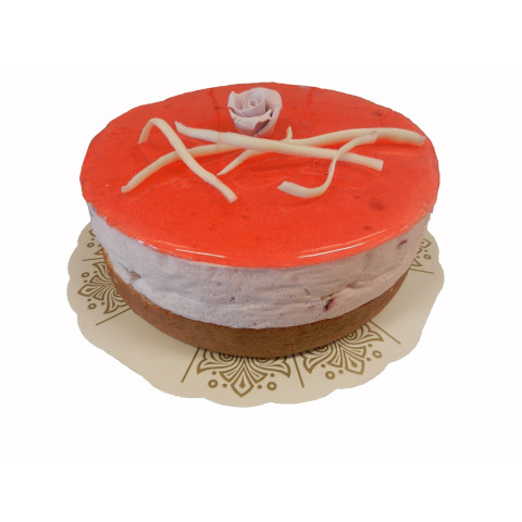 Strawberry jelly cake