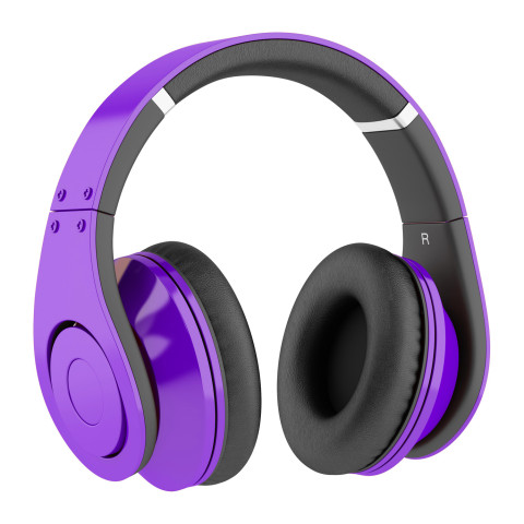 Kuulokkeet violetti